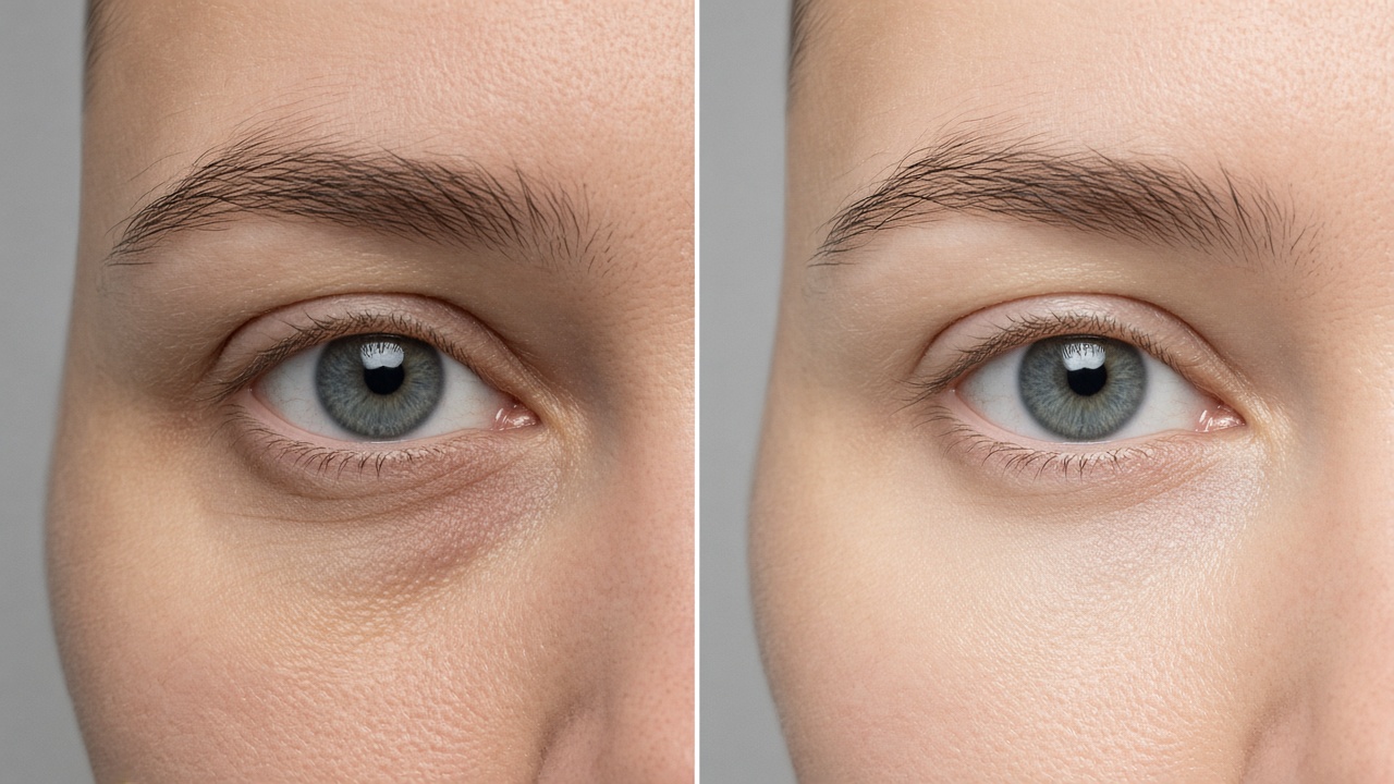Eye contour — less tired